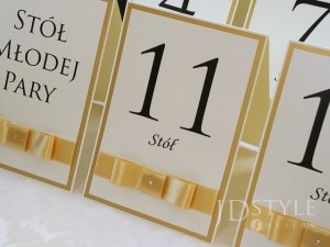 Plan stołów złoty wesele rocznica PR-01-PS